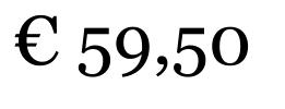 € 59,50