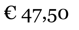 € 47,50