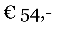 € 54,-