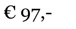 € 97,-