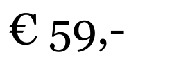 € 59,-